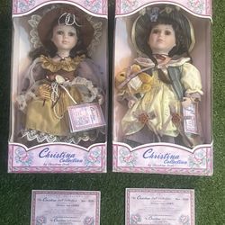 Vintage Limited Edition Christina Collection Porcelain Doll by Christina Verdi (READ DESCRIPTION)