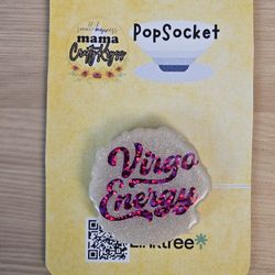 Virgo Energy Popsocket Phone Accessory 