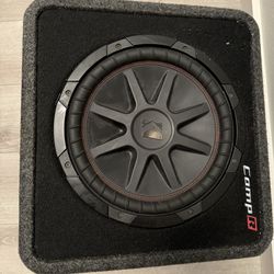 Kicker Comp VR 12 Inch Subwoofer With Box 