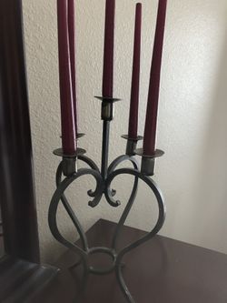 Iron Candle holder