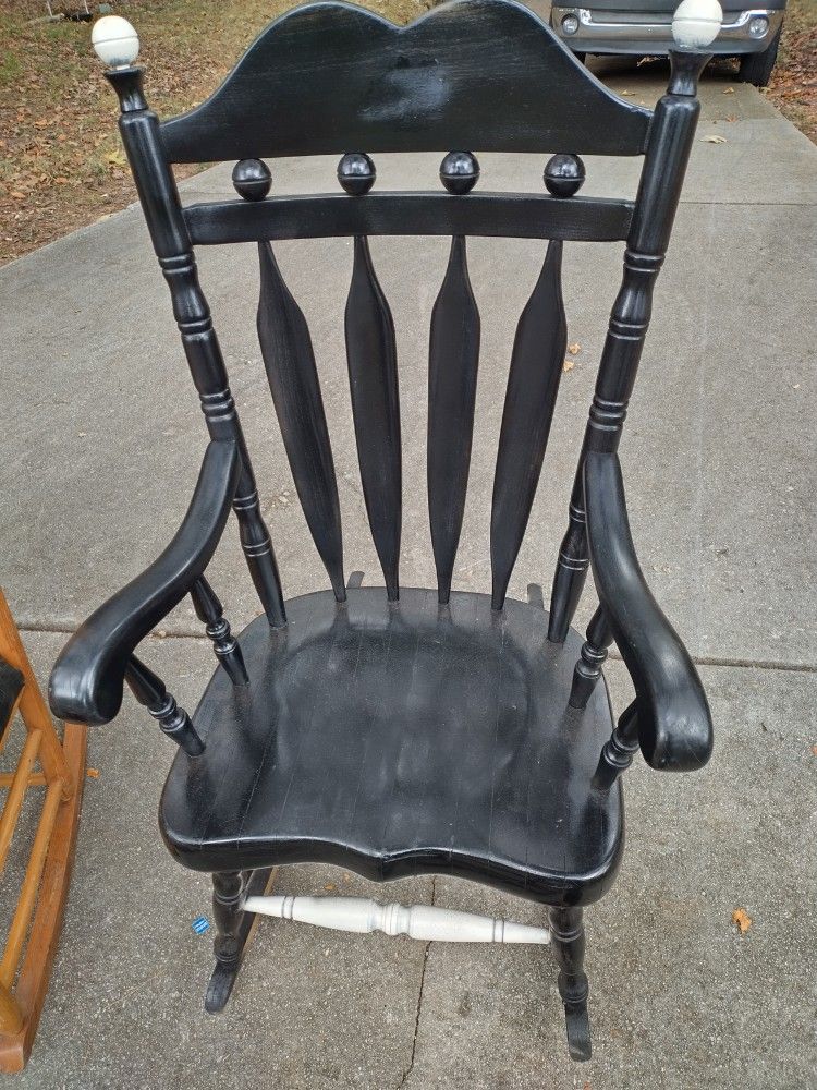 Black Rocking Chair