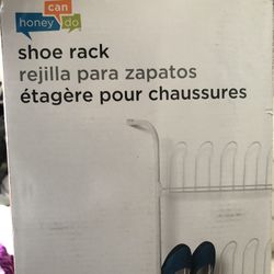 Shoe Rack, White 