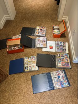 Entire collecting card collection