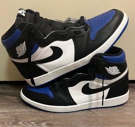 Air Jordan 1 Retro High OG “Royal Toe” Size 12.5 Men’s  14 Women’s  9/10 Condition