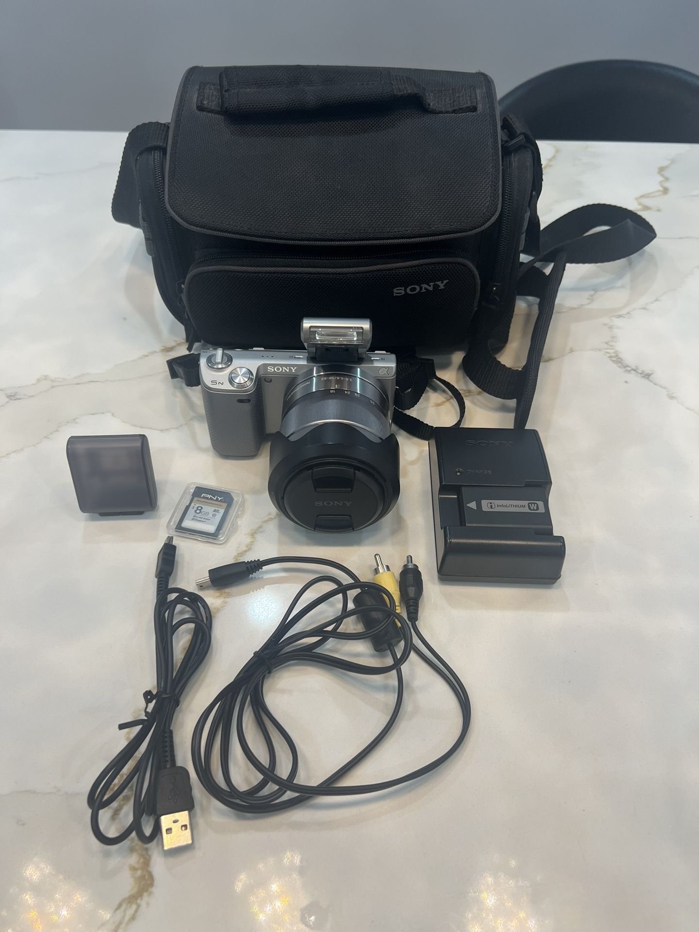 Sony Alpha NEX-5A/S Digital Camera with 16mm f/2.8 Lens