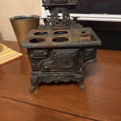 Crescent Cast Iron Toy Stove 