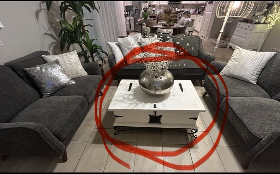 coffee table and Storage