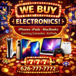 Top Dollar For iPhones MacBook AirPod Samsung PS5 Nintendo Switch