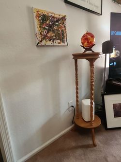 Wooden stand