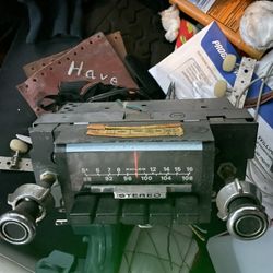 Old Radio Ford Mercury 