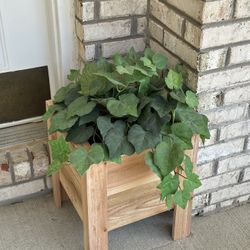 Handmade Rustic Cedar Planters