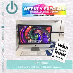 27” iMac 