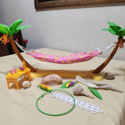 Barbie Hawaiian Fun HAMMOCK HIDEAWAY Playset (1990) #5702