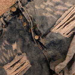 Jean Shorts Large Size 9