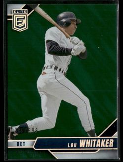 2026 Donruss Lou Whitaker Aspirations Lava #/399