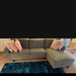 Grey Sectional. 
