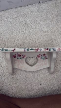 Hand painted shelf