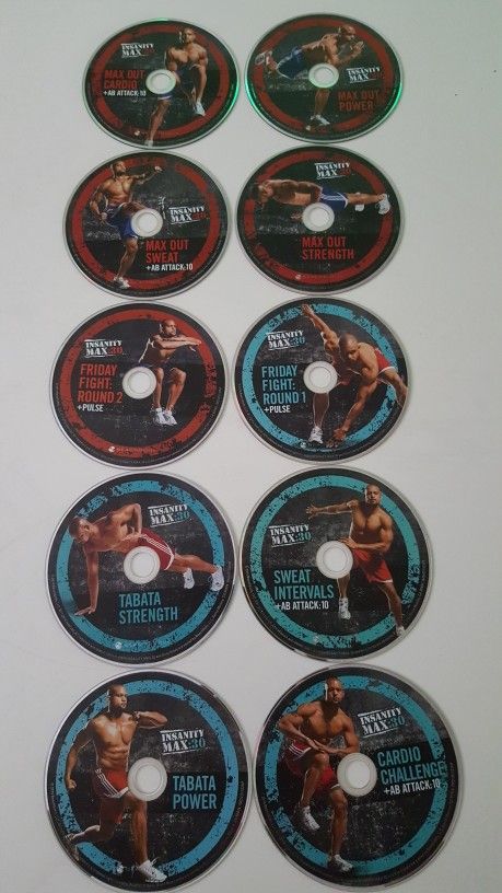Workout DVD 10 Disc Set