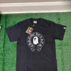 Bape x Chrome Heart Black Shirt 