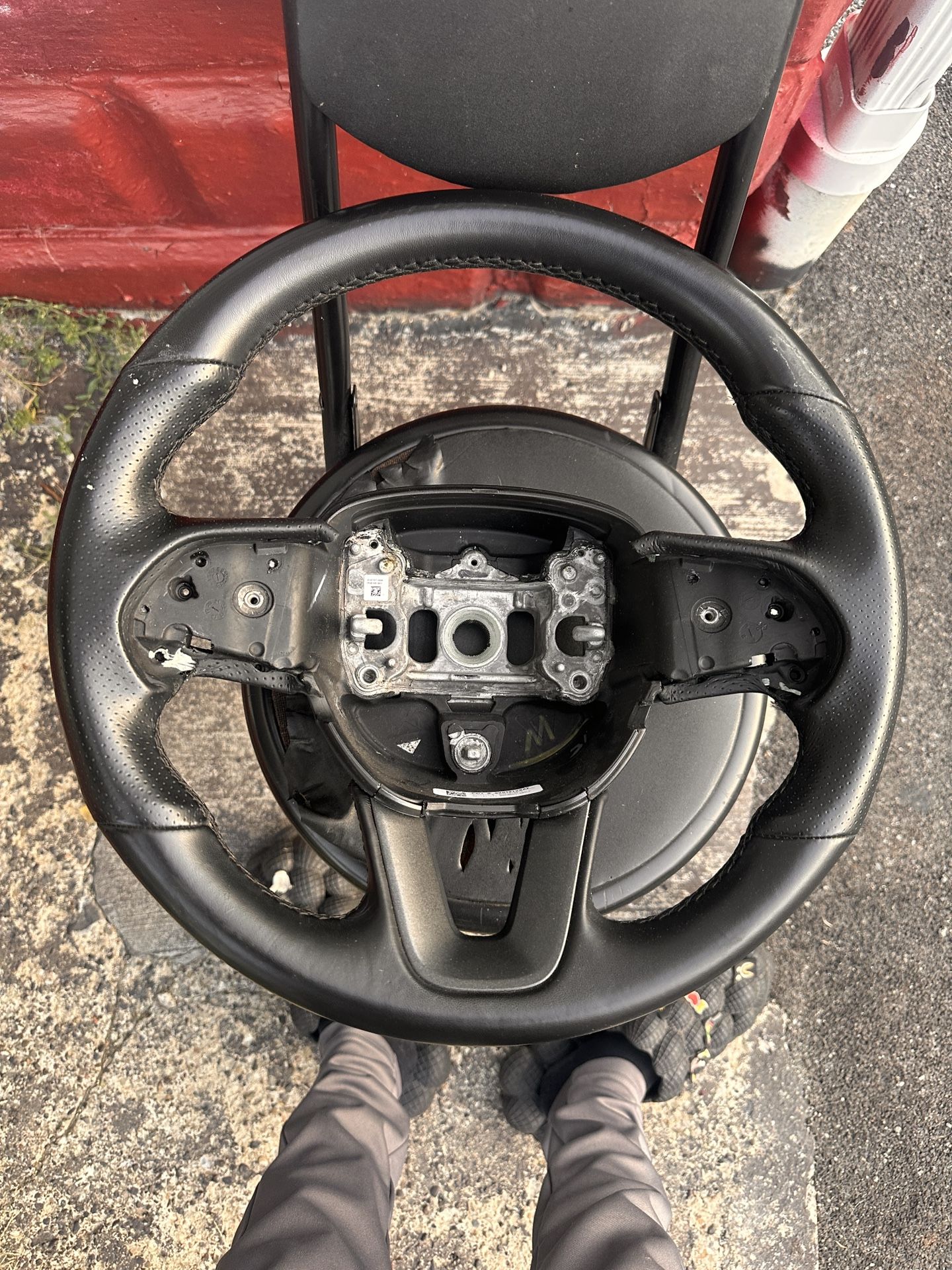 charger steering wheel
