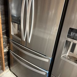 4 Door Whirlpool Refrigerator 