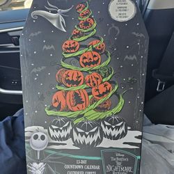 Disney Parks Nightmare Before Christmas 13 Day Count down Calendar