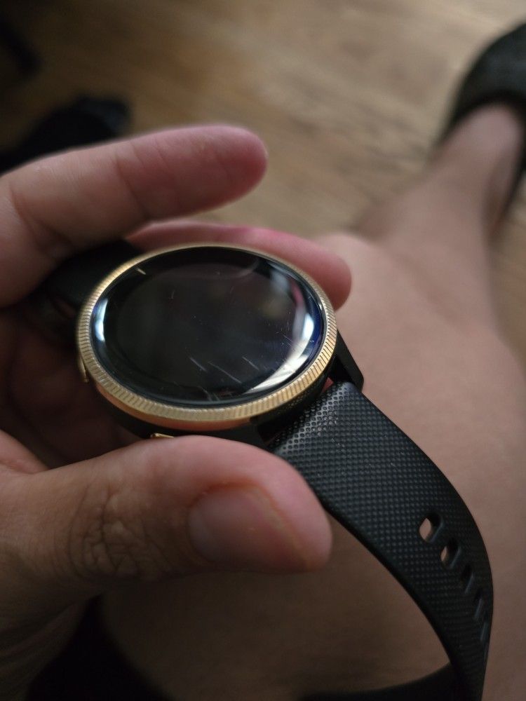 Venu Garmin Smart Watch Black And Golden