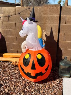 Unicorn Halloween 5 foot