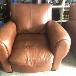2 Piece Leather Sofa Set
