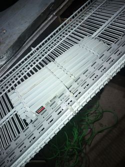 Metal shelf