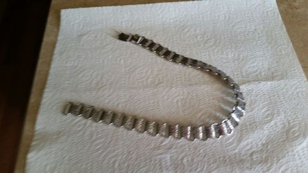 Silver necklace