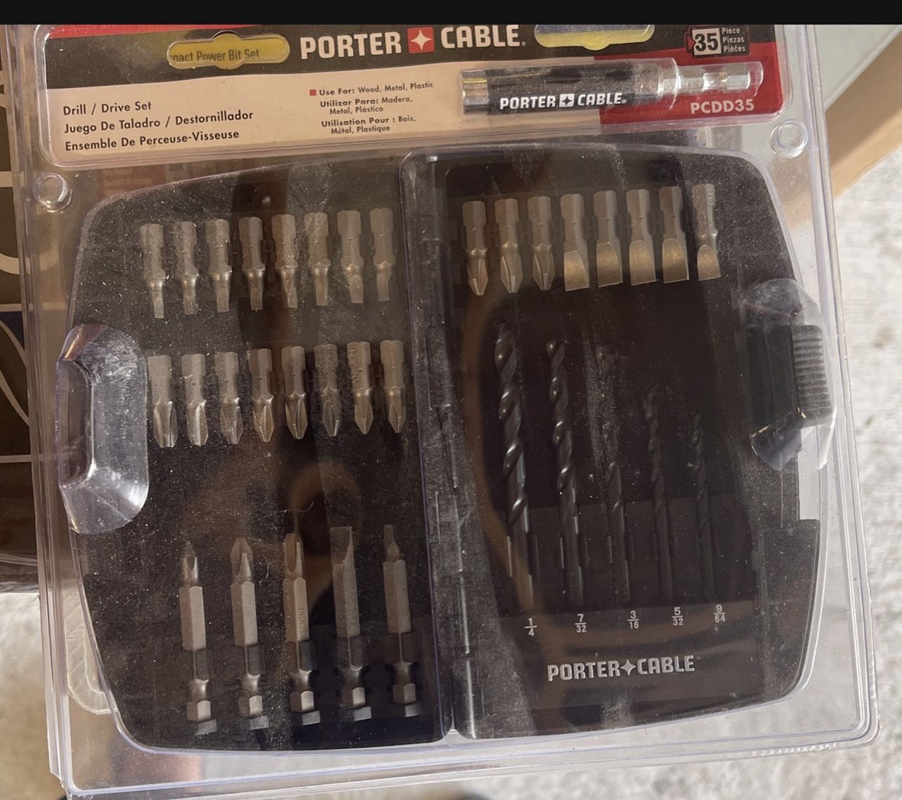 Porter Cable drill Bet Set