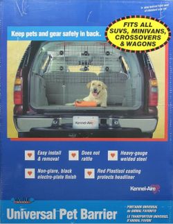 Universal Wire Vehicle Barrier from Kennel-Aire