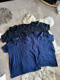 4 brand new polo shirts