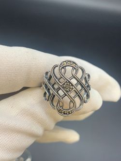 Ladies silver ring #34068