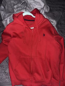 Size L  US Polo Assn Zip Up Hoodie 