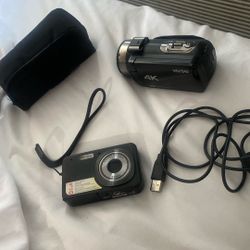 2 Like New Barely Used Digital Cameras