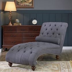 Chaise lounge - gray