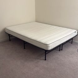 IKEA Mattress Zinus With Bed Frame For move Out Sale 