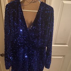 Sequin Mini Dress