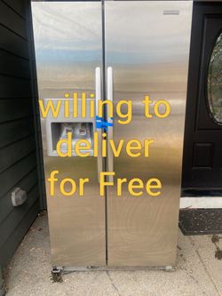 Kitchen Aid Counter-Depth Stainless Steel Refrigerator