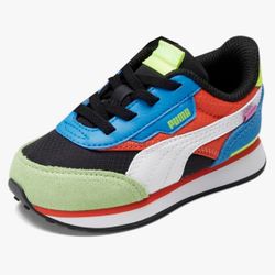 PUMA Toddler Boys Future Rider Water Fighter Lace Up Sneakers. Sz 5 C. 