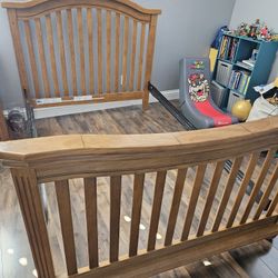 Solid Wood Bed Frame (FULL)