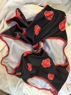 Naruto Akatsuki Crop Top