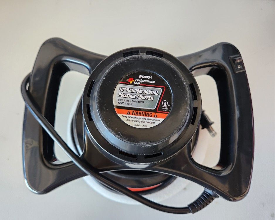 10-inch Random Orbital Polisher/Buffer