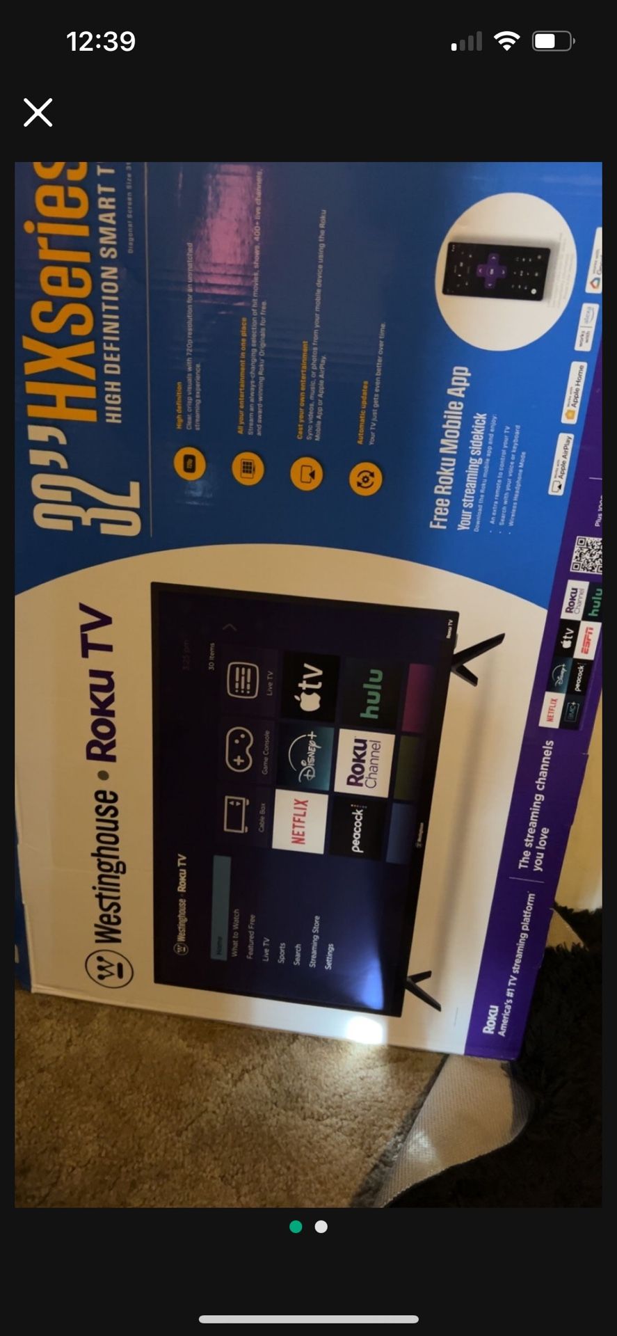32 In roku tv