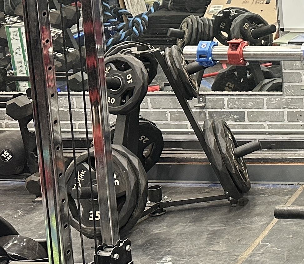 Olympic Weight Plates With Rack