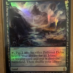 Magic The Gathering Polluted Delta - Zendikar Expeditions 017/045 Mythic Rare Land Card 