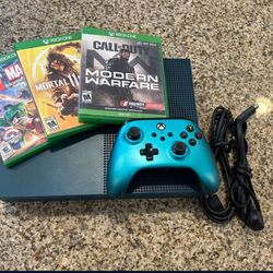 Deep blue Xbox one s Bundle