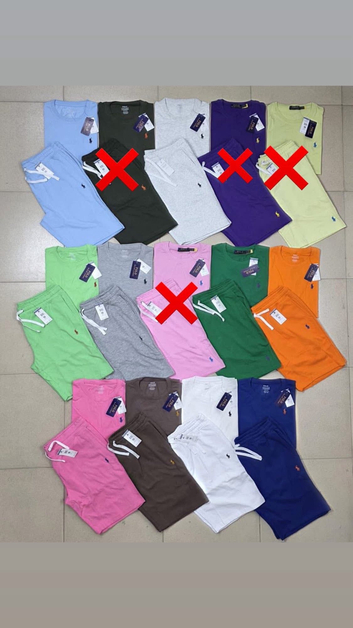 Men Polo Shorts Sets